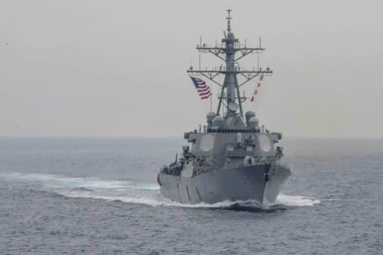 Iranian Helicopter Warns Off US Warship Near Persian Gulf Waters