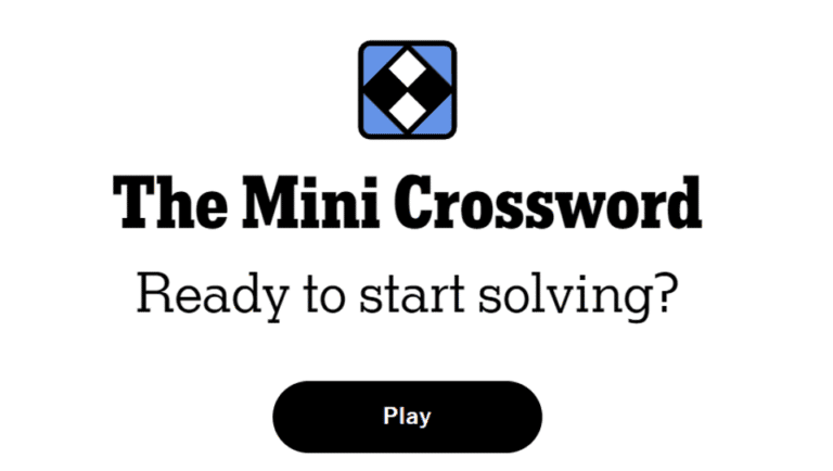 NYT Mini Crossword: Clues & Solutions for Monday, July 28, 2025