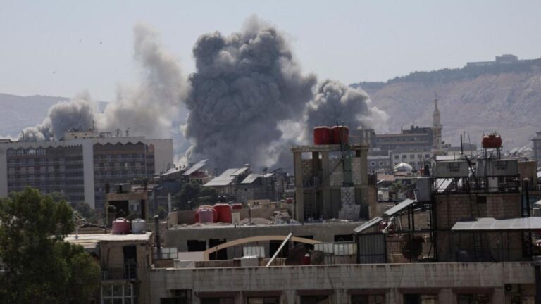 Israel Launches Airstrikes on Syrian Military HQ and Presidential Palace in Damascus
