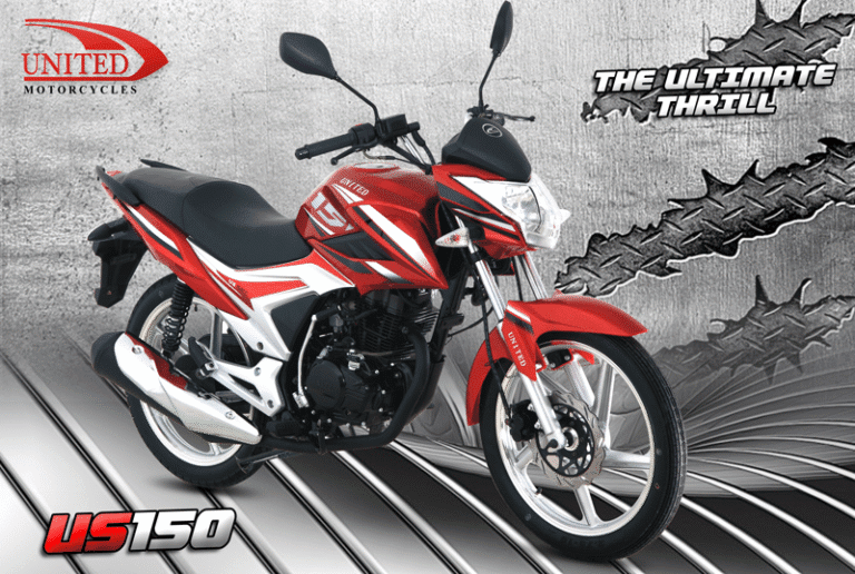 United Introduces US 150cc Motorcycle in Pakistan