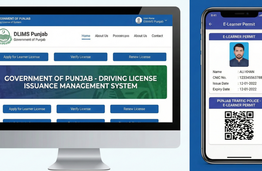 No More Queues: Your 2026 Guide to Online Driving Licenses in Punjab & Sindh (DLIMS & DLS)