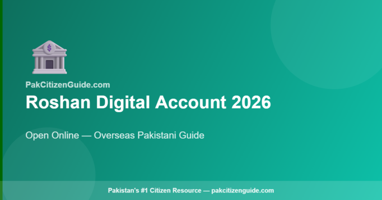 Roshan Digital Account 2026 — How to Open, Profit Rates & Complete Guide for Overseas Pakistanis