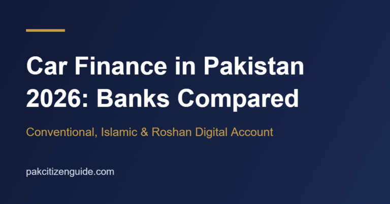 Car Finance in Pakistan 2026: Allied, UBL, Alfalah, HBL, Meezan and BankIslami Compared